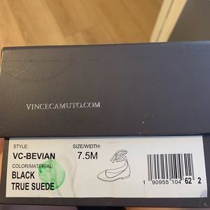 Vince Camuto Bevian Suede Ballerina Flat 7.5M